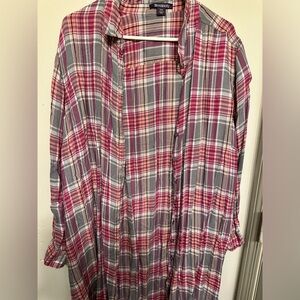 Romans Plus Size Button Down